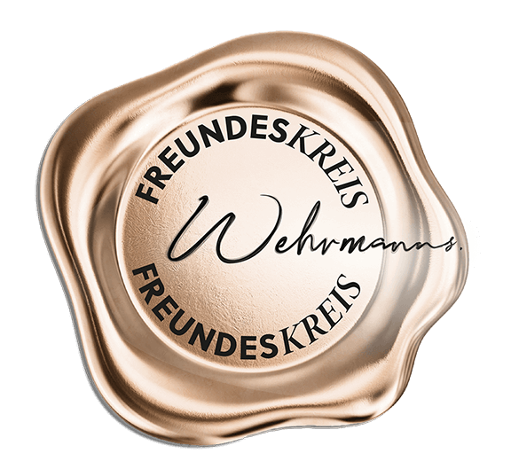 Logo von einem Siegel, in dem "Wehrmanns Freundeskreis" geschrieben steht